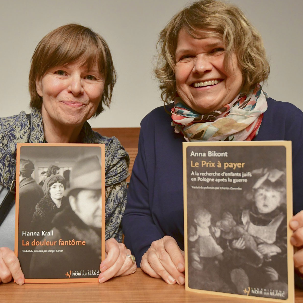 Hanna Krall et Anna Bikont